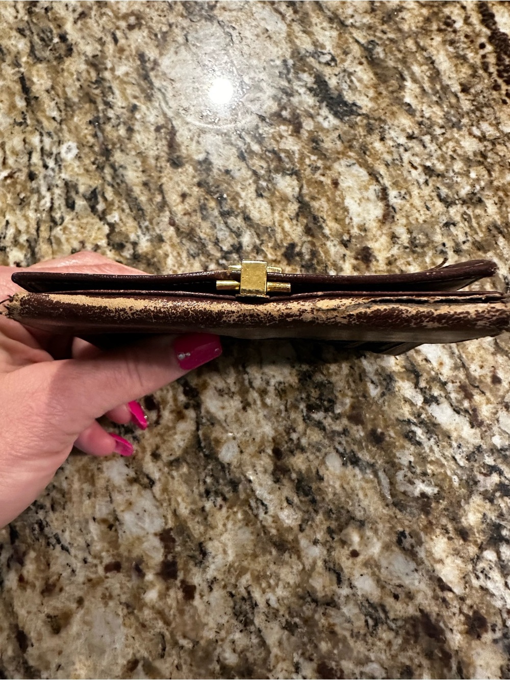 Fendi Zucca FF Logo Wallet, vintage- look at all pics**project piece** - Picture 8 of 14